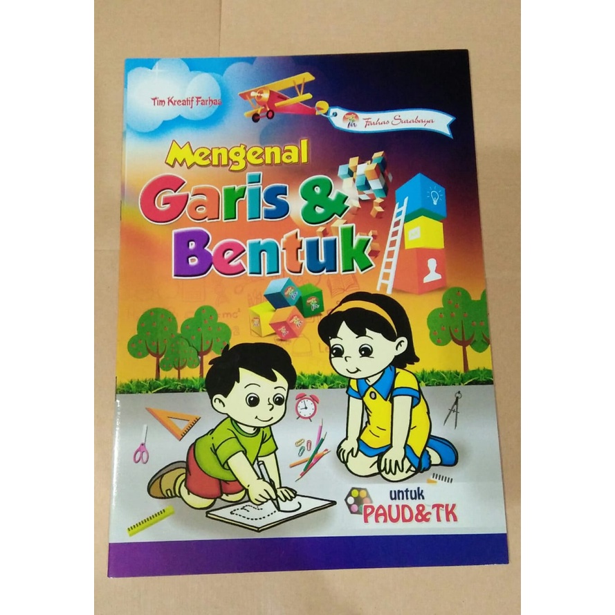 

(PCS) BUKU MENGENAL GARIS DAN BENTUK UNTUK PAUD & TK