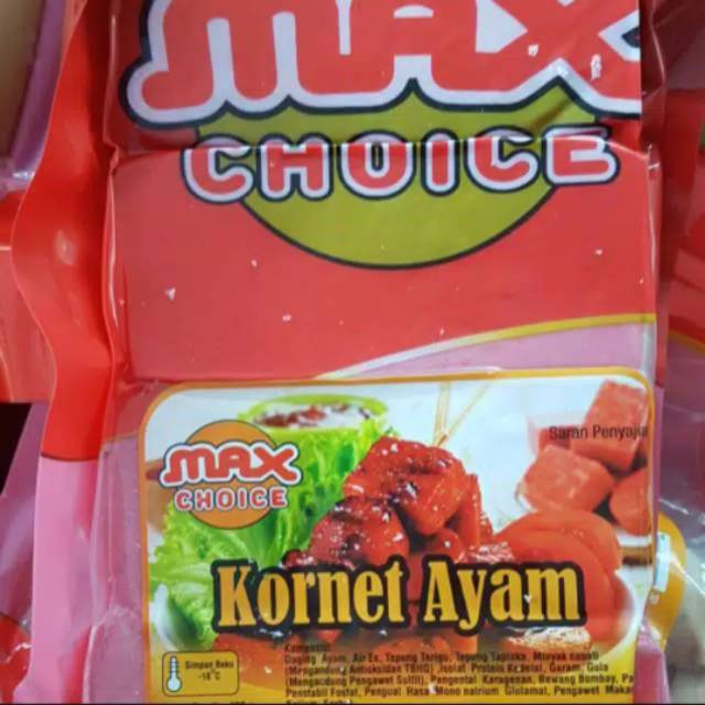 

Maxchoice Kornet Ayam 400gr