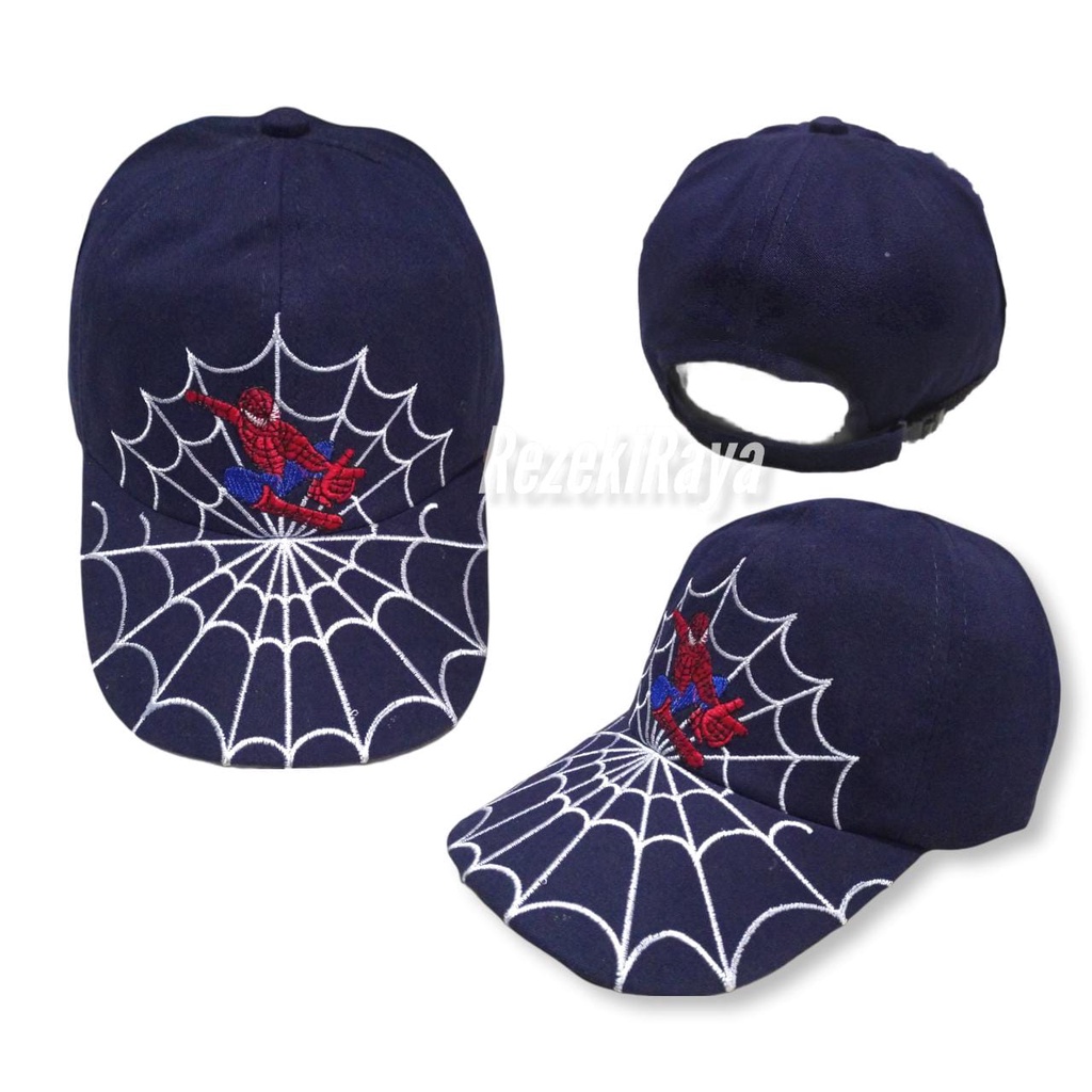 Topi Karakter Spideman Anak Topi Laba Laba Topi Baseball Anak