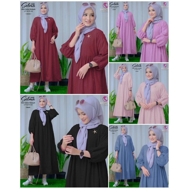 SELMA MIDI by SHOFIYA FASHION