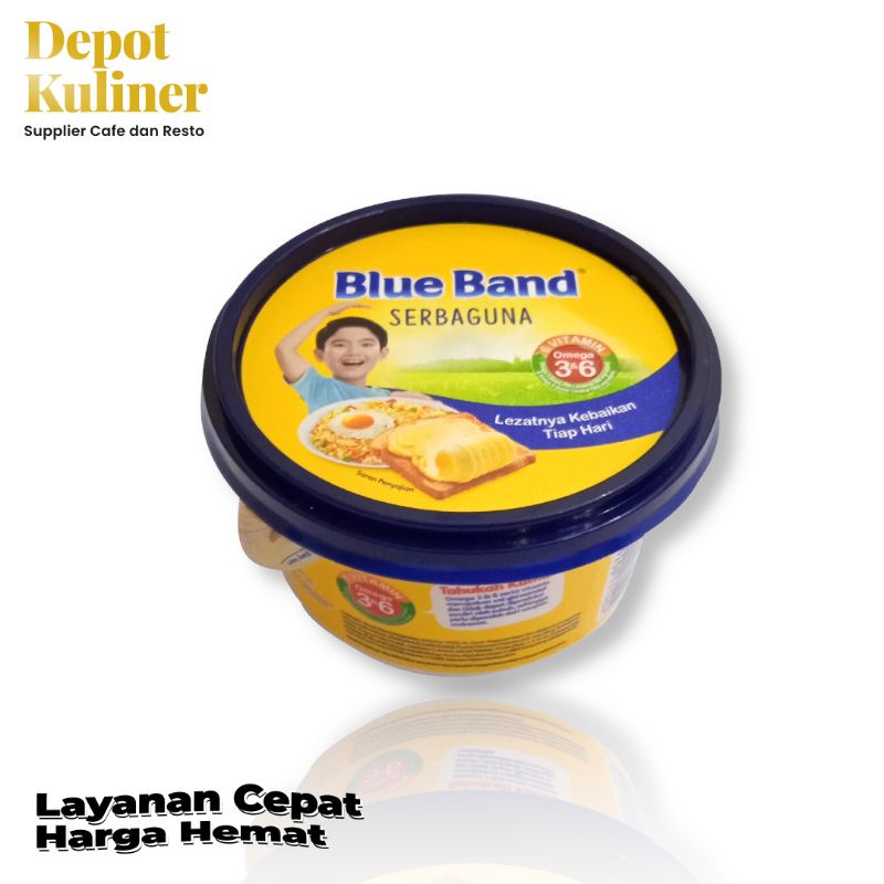 Mentega Blue Band Serbaguna Cup - Margarin Blueband isi 250 Gr