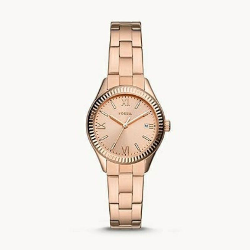 Jam FSL Rye Rosegold Stainless Steel Watch BQ3639