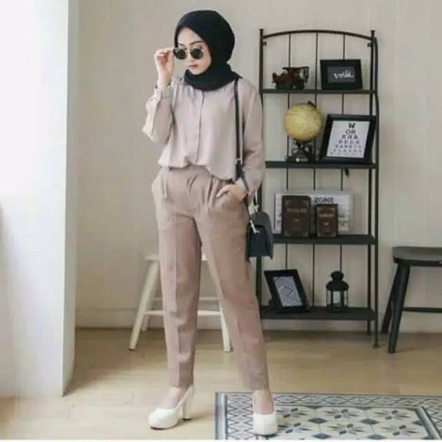 CELANA WANITA CELANA BAGGY JUMBO PREMIUM CASUAL WANITA BIG SIZE  XXXL 4L 5L