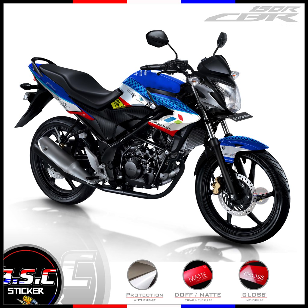 Decal FULL BODY Sticker CB 150R / CB150R / OLD CB 150R V.1 Motif Mandalika Livery