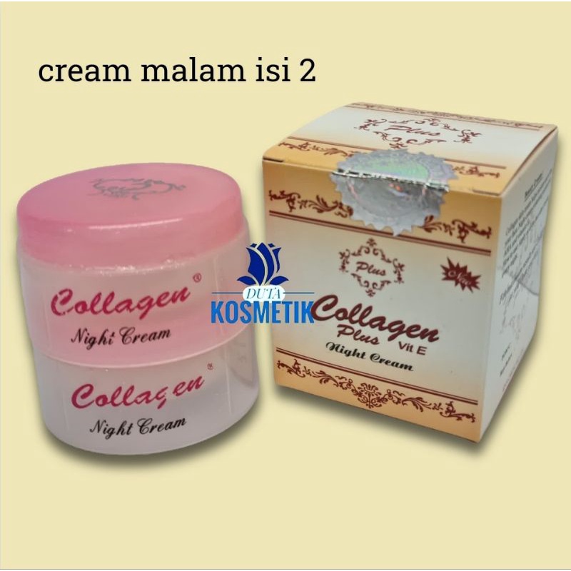 CREAM COLLAGEN ORIGINAL MALAYSIA SIANG &amp; MALAM