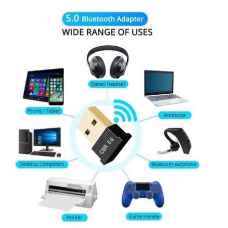 Rekomendasi Bluetooth USB Dongle / USB Dongle Bluetooth / USB Bluetooth Receiver 5.0 / Bluetooth Ada
