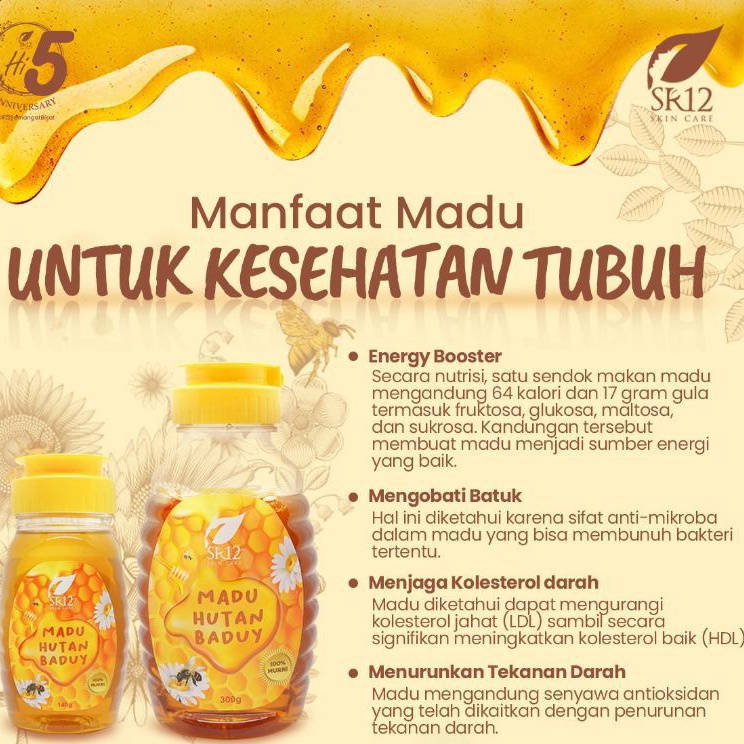 

MADU HUTAN BADUY SR12 140g / MURNI 100% / UNTUK KOLESTEROL DIABETES, MENAMBAH NAFSU MAKAN