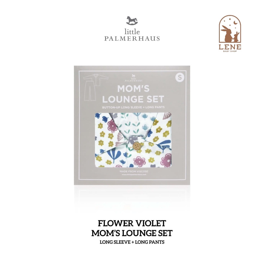 Mom's Lounge Wear Set Long by Little Palmerhaus (Setelan Ibu Panjang)