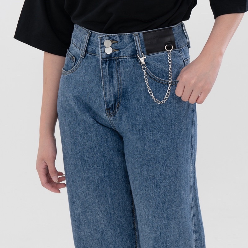 VIERLIN - Jeans 6350 - HW LOOSE JEANS IMPORT