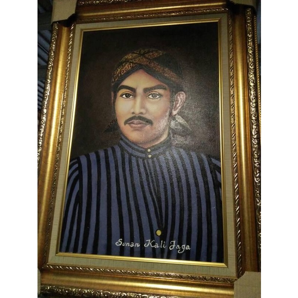 Ready Murah Craft | Lukisan Sunan Kalijaga+ Bingkai