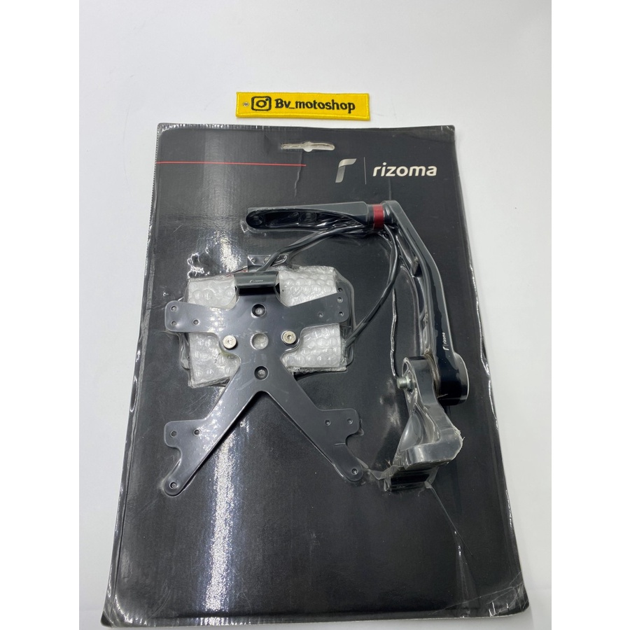 Rizoma License Plate support Side Arm for Ducati Diavel