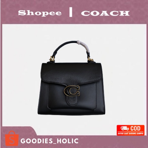 COACH new style 0773 Top handle Tabby 20 tas kulit mini