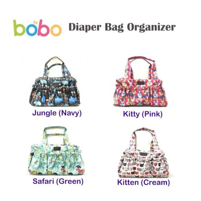 Tas Diaper Bag Organizer BOBO | Organiser Bag Anak &amp; Bayi Popok Susu