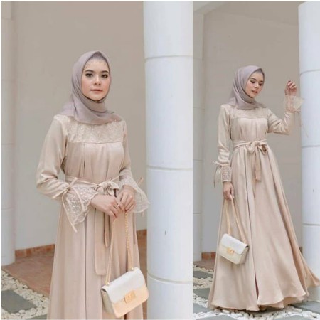 Gamis polos / gamis ceruti / baju gamis ceruty / gamis babydoll / gamis remaja / gamis umroh
