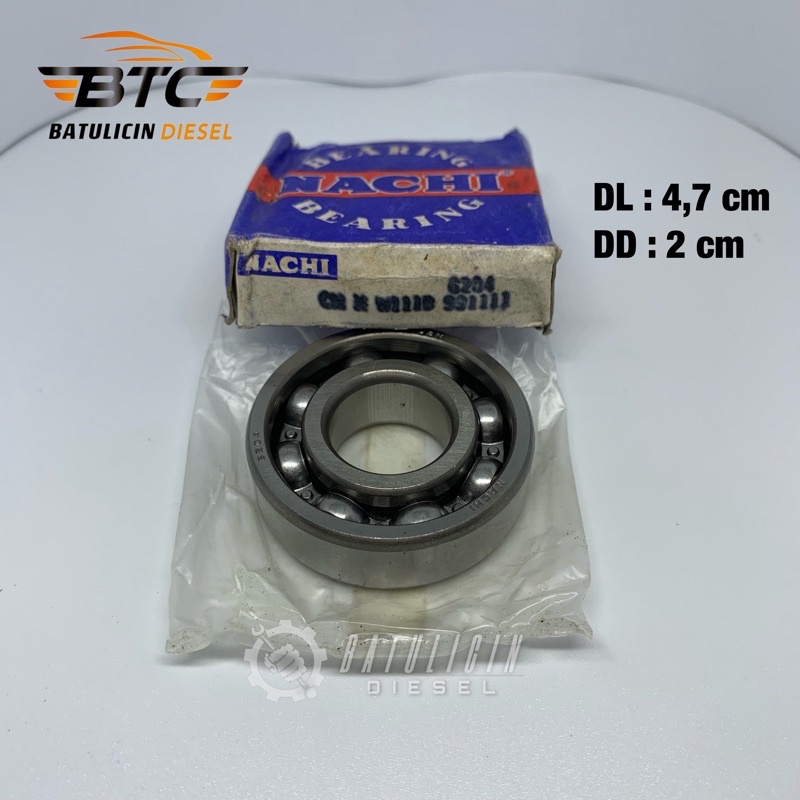 BEARING / KLAHAR / LAHER 6204 NACHI