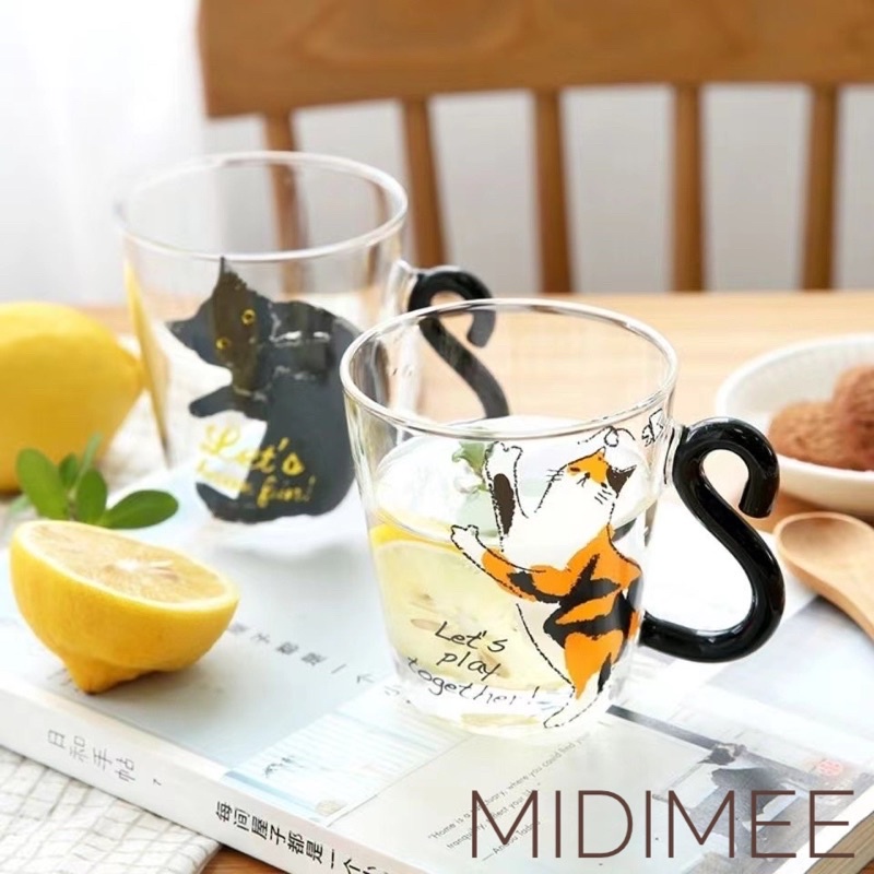 Gelas Cangkir Mug Motif Kucing Lucu