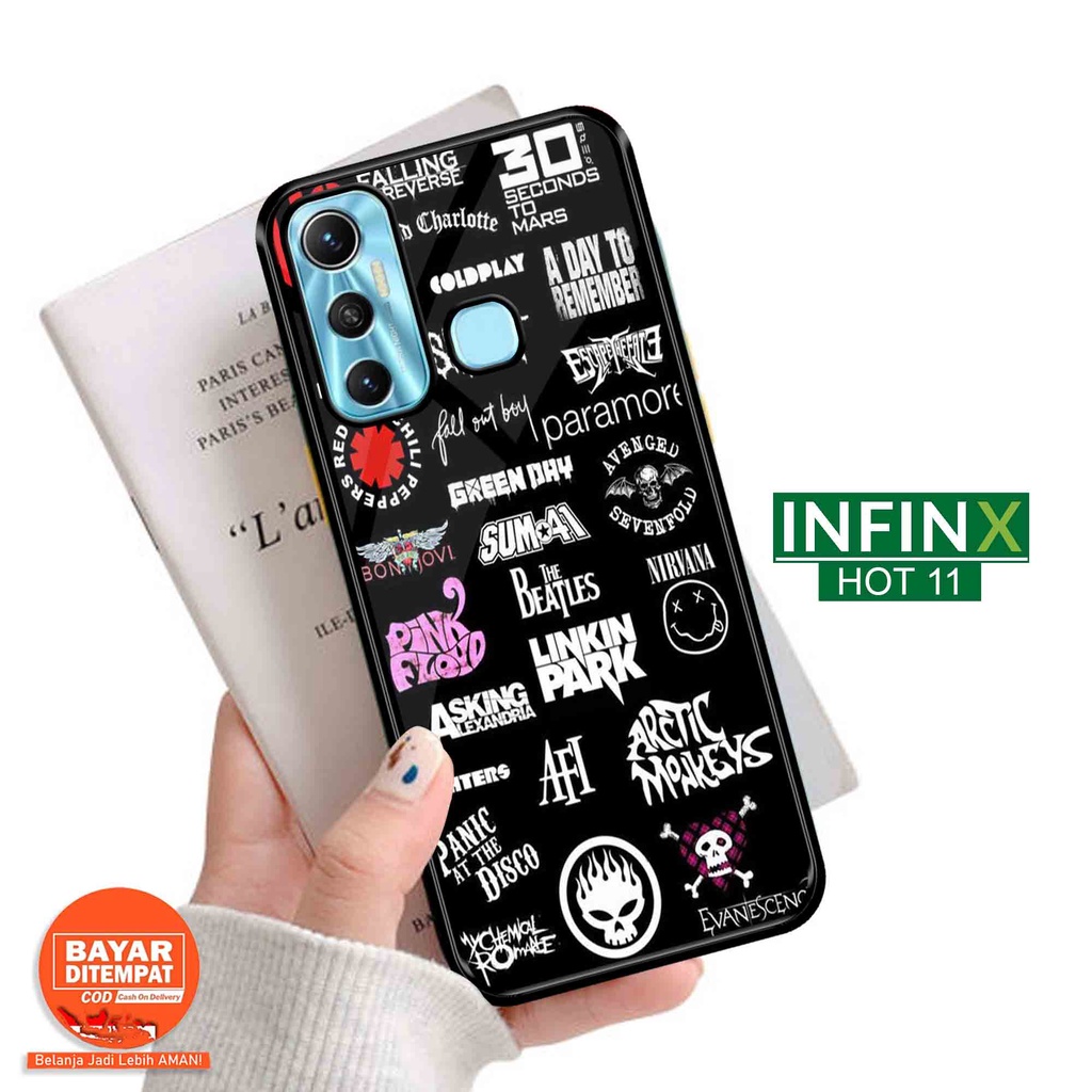 Case Infinix Hot 11 - Hardcase Infinix Hot 11  - Softcase Infinix Hot 11 - Cassing Elegant Infinix H