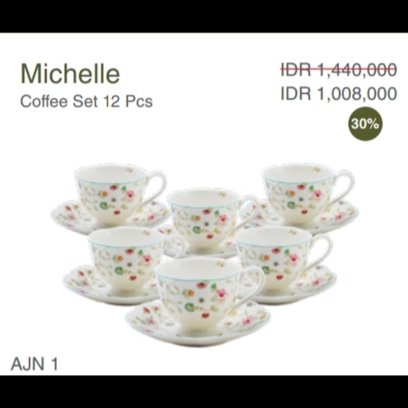 Coffeset Michelle Series St James