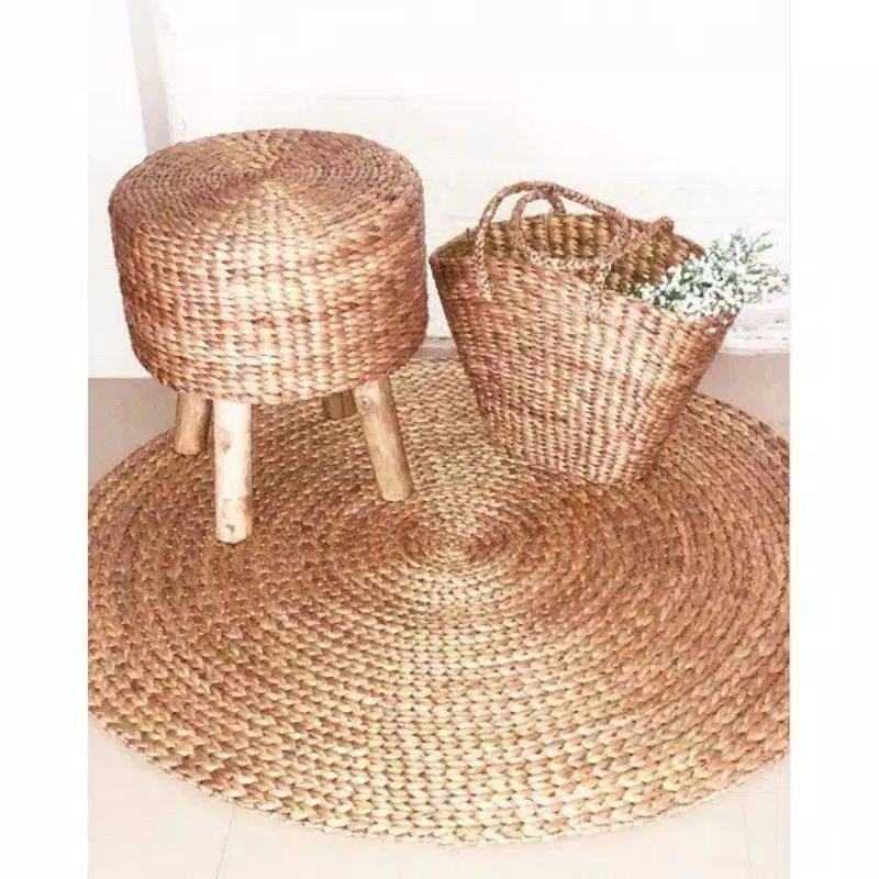 STOOL ENCENG GONDOK /STOOL BULAT