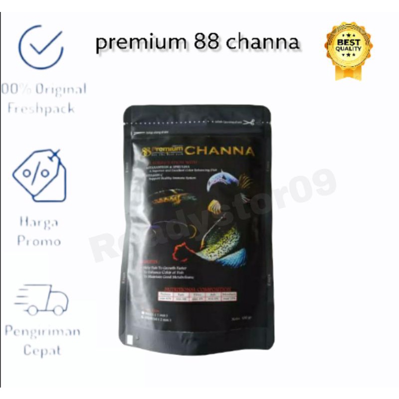 Pelet Ikan Channa Premium 88 Channa Floating 100gr