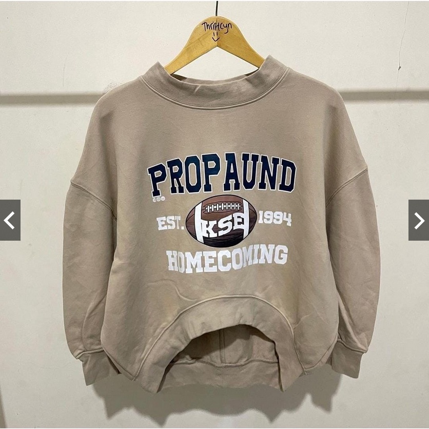 Sweater Homecoming Propaund - Bahan Fleece - Allsize