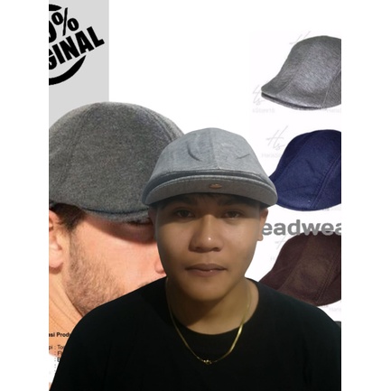 Elfs - Flatcap Wool Premium Painiter hat Topi Pelukis Pria dewasa Seniman Import