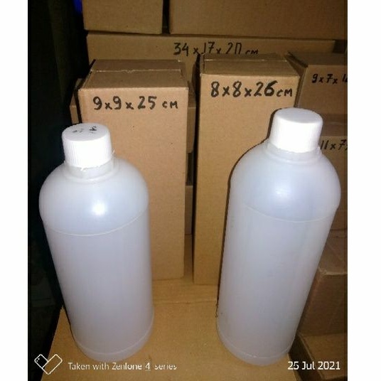 

Dus 1 liter 8x8x26 cm botol