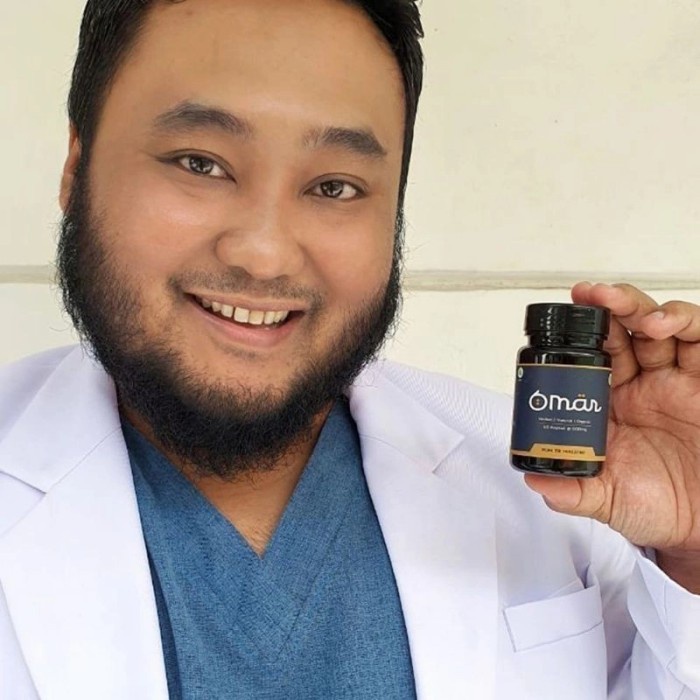 Obat Herbal Kuat Pria OMAR Suplemen Stamina Tahan Lebih Lama