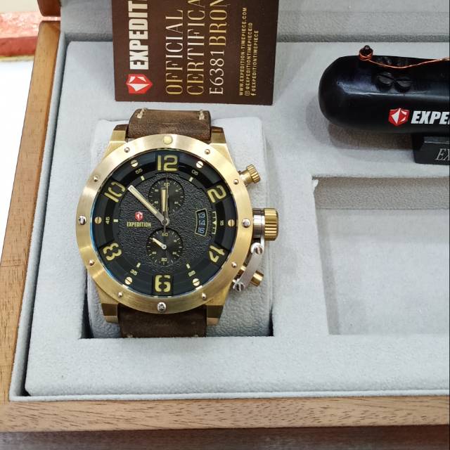 [ORIGINAL]JAM TANGAN EXPEDITION 6381 PRIA LIMITED EDITION GARANSI RESMI 1 TH