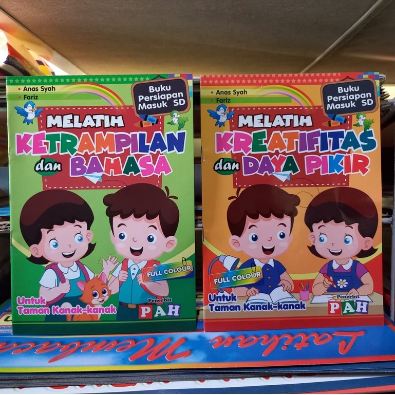 Buku Melatih Ketrampilan Dan Kreatifitas - Melatih Ketrampilan &amp; Kreatifitas Anak (pah)