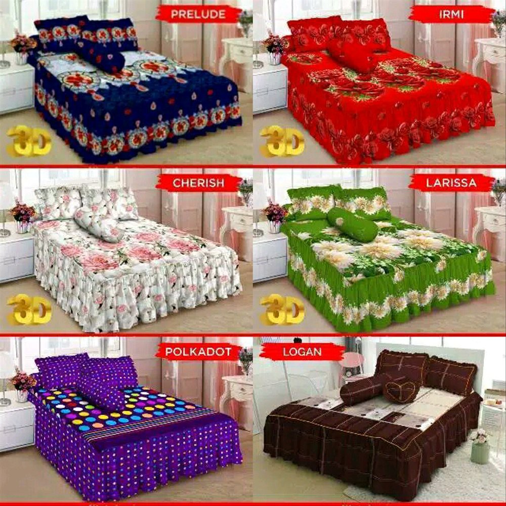 SPREI RUMBAI KINTAKUN 180x200 KING SIZE Murah