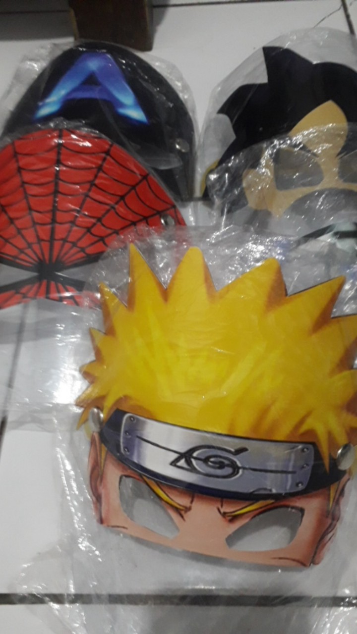 Face Shield Anak Topeng Bisa Buka Tutup Cowok