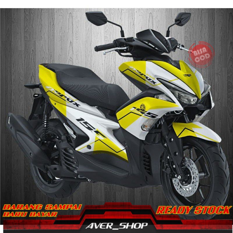 Decak aerox 155 full body Striping motor aerox variasi Sticker motor Stiker aerox 155 full variasi