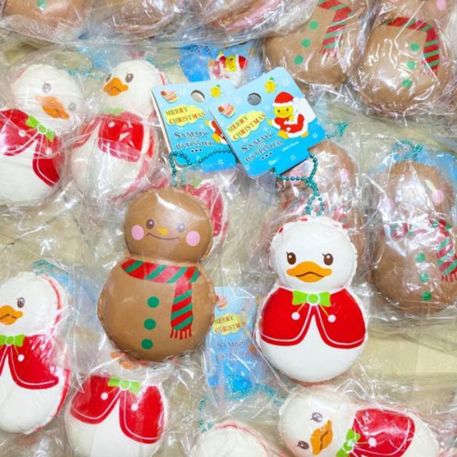Squishy Rare Sammy Snowman