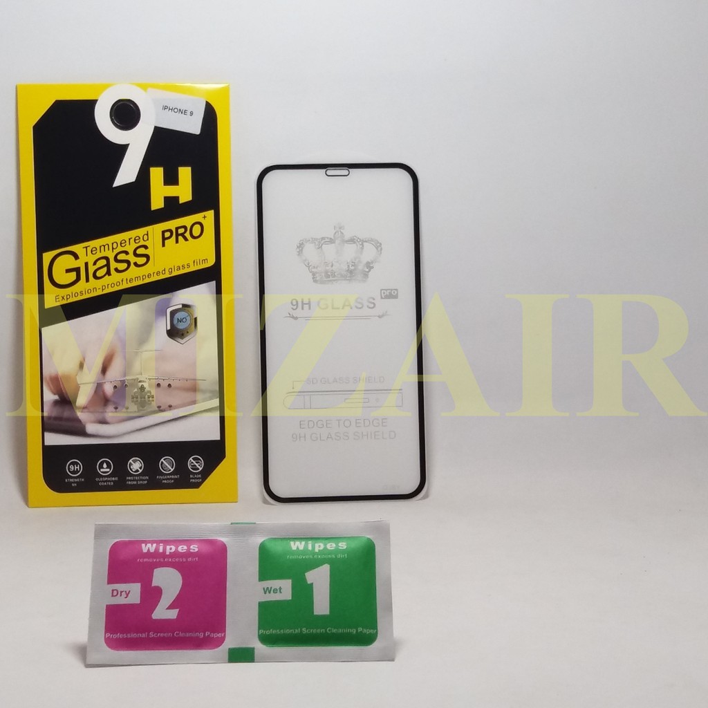 Tempered Glass Full Iphone 9 Anti Gores Kaca Screen Guard