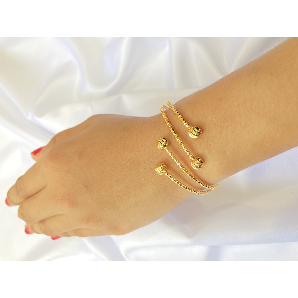 noin_acc Gelang Fashion Wanita Lapis Emas GLE-006