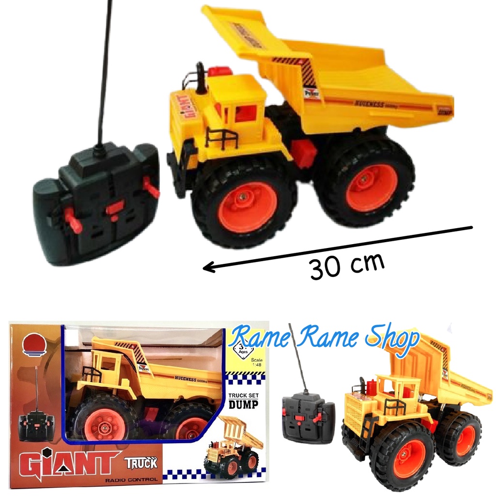 Giant Truck Besar Remote Control - Mobil Remot Dump Truk