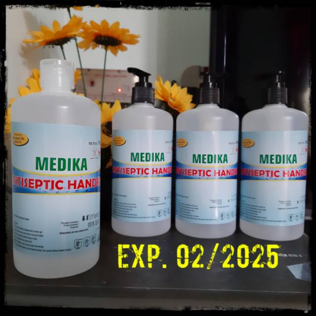 ❤ZJ❤ MEDIKA Antiseptic Handrub Hand Sanitizer MEDIKA 500ml