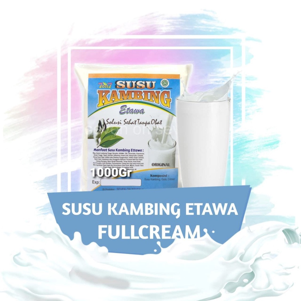 Susu Kambing Etawa Kemasan 1000 gr