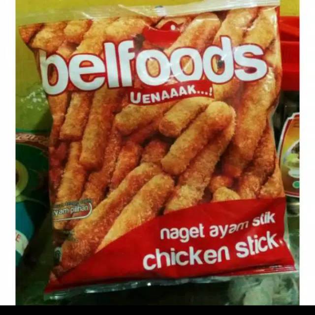 BELFOODS UENAAAK NUGGET NAGET AYAM STIK STICK 500gr 250gr FROZEN FOOD 