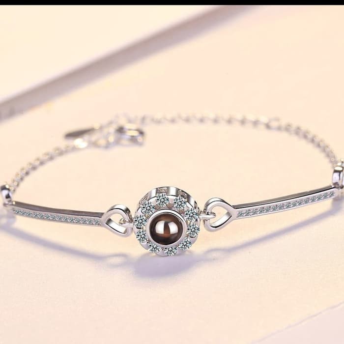 GELANG SILVER 925 100 UNGKAPAN MEMORI CINTA BEST SELLER PERHIASAN 03