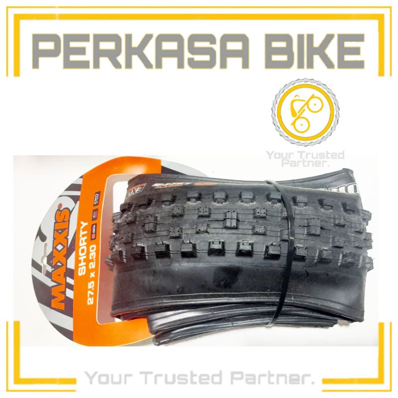 BAN LUAR SEPEDA TIRE MTB KEVLAR MAXXIS SHORTY 2.75 × 2.30  275 230 PERKASABIKE