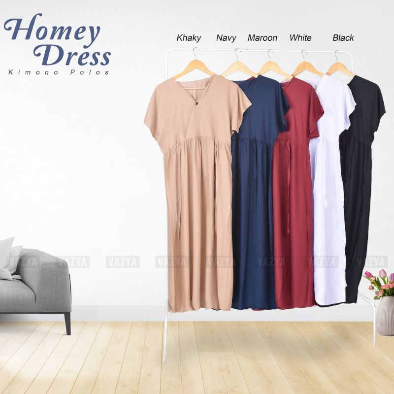 Homey Dress Kimono Polos