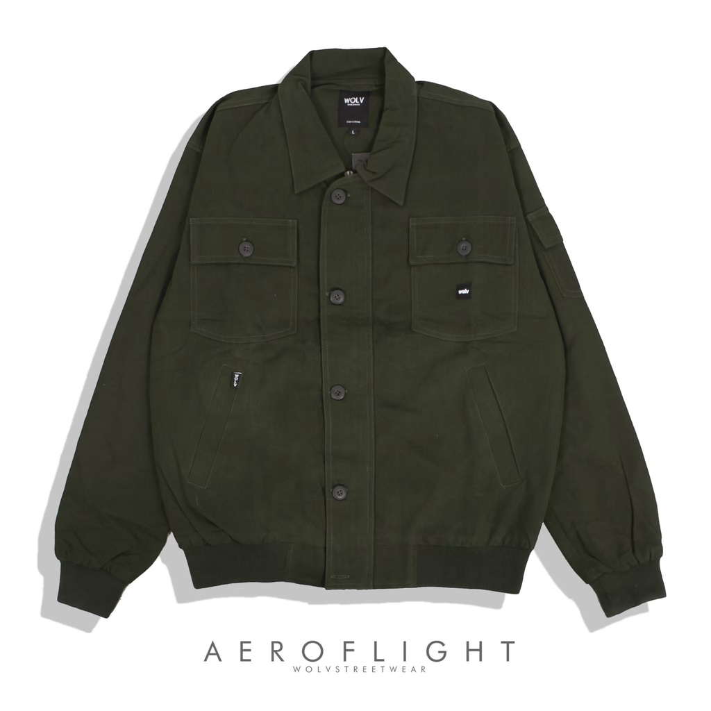 Jaket Aero Flight Original // Jaket Bomber Brand Lokal Bandung Terlaris