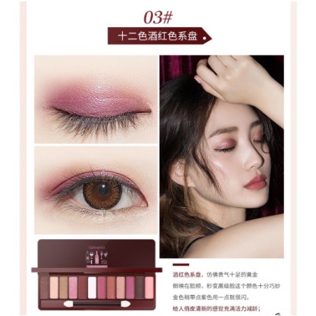 Lameila Eyeshadow Palette 12 Warna cjr 1111