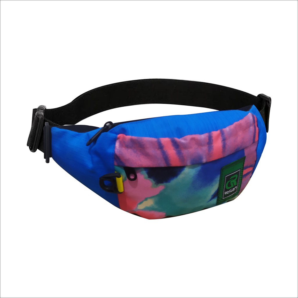 Tas Pinggang Waistbag Pria Bahan Kordura Selempang Slingbag Bahu Kasual Print Sablon - PG - 8842