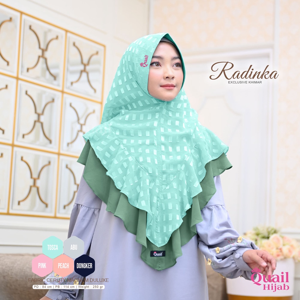 Quail Hijab - RADINKA EXCLUSIVE KHIMAR