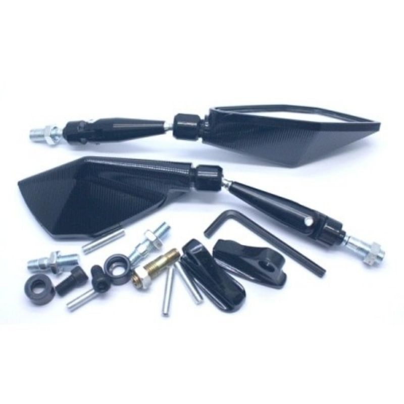 Spion Tomok Tomox V5 Dan V2 Universal Nmax,Aerox,Pcx,Vario,Beat,Mio,Vixion,R15,Cbr,Ninja Dan Motor Lain Nya-Hitam 2772