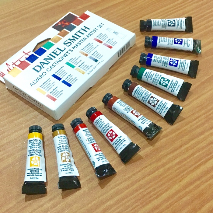 

Daniel smith watercolor alvaro castagnet set 10 colors