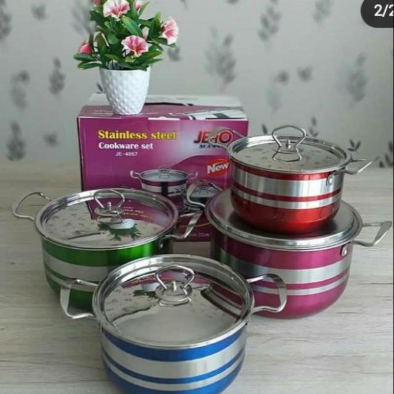 PANCI PELANGI/PANCI SET PELANGI/COOKWARE SET RAINBOW